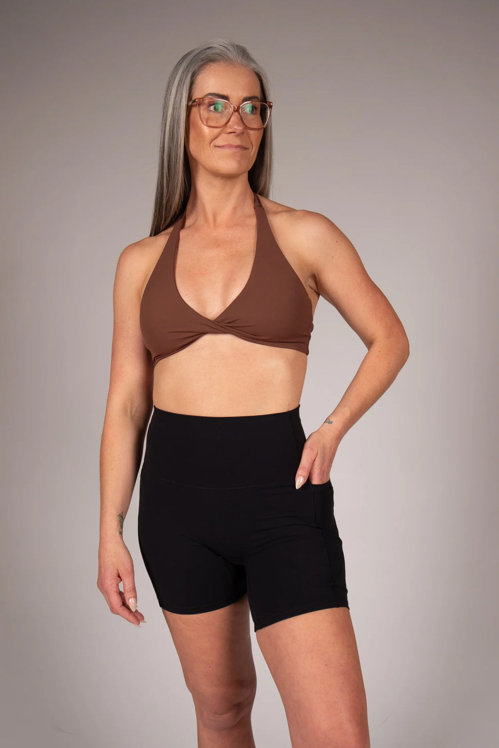 Halo Halter Neck Bra