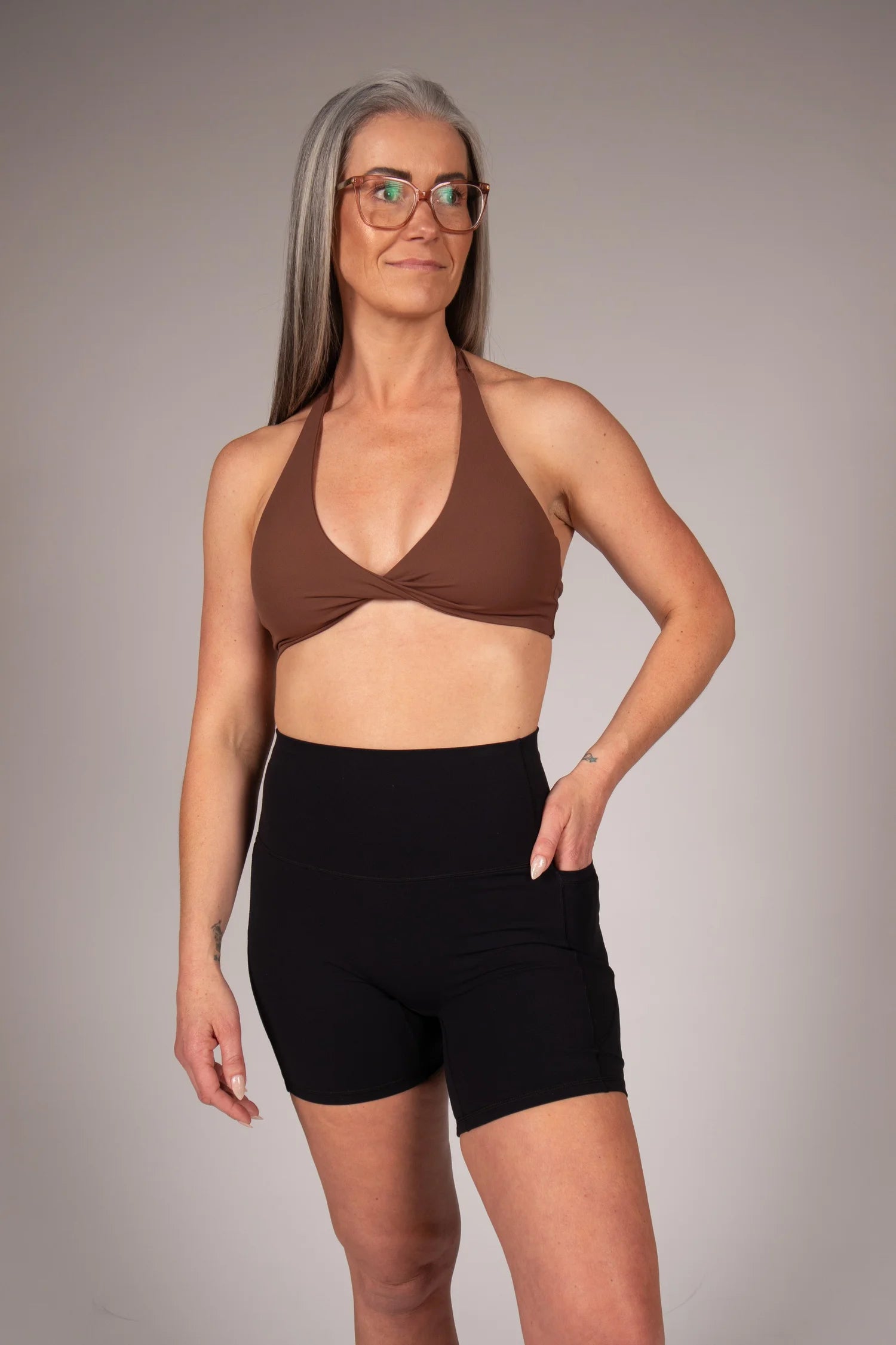 Halo Halter Neck Bra