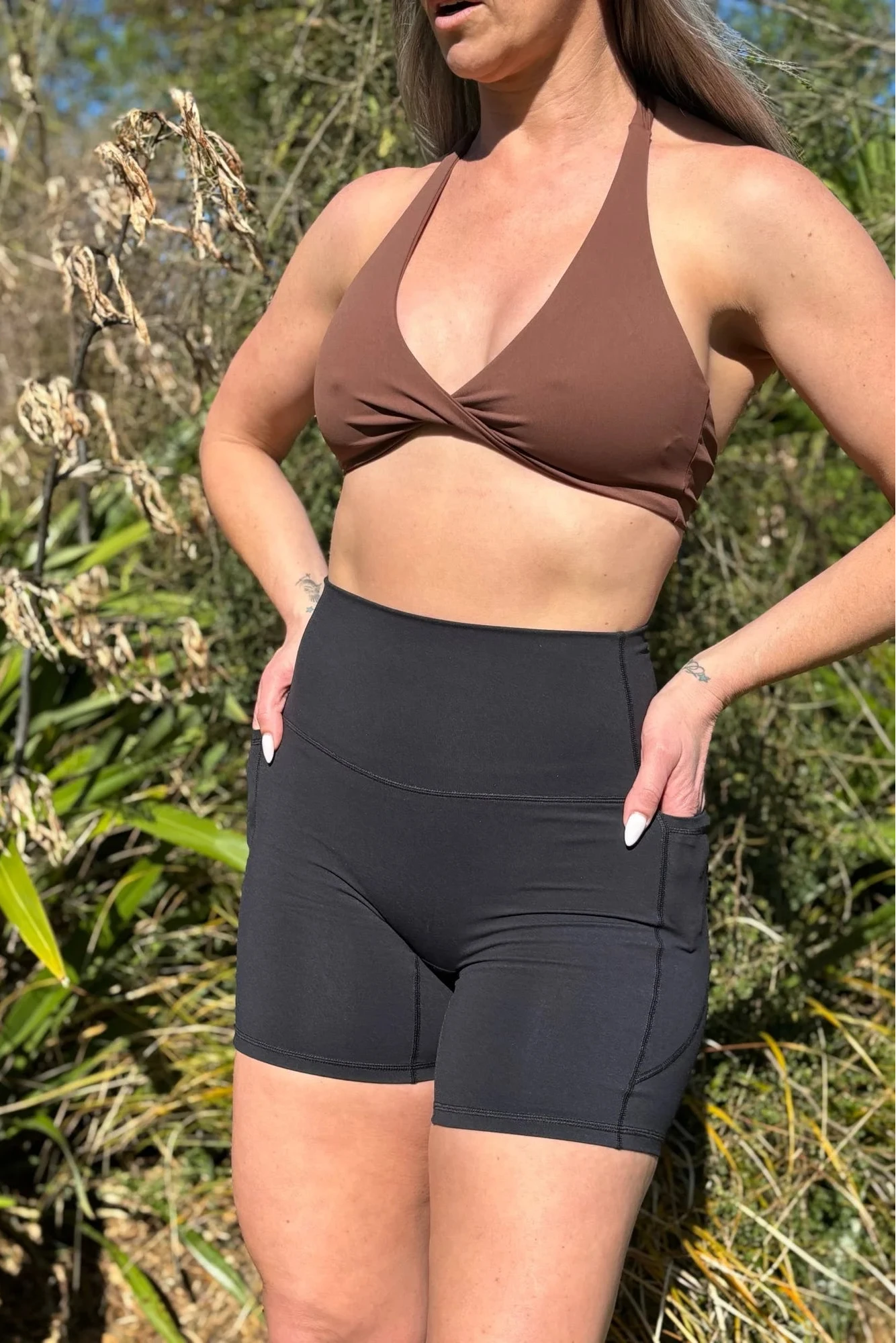 Halo Halter Neck Bra